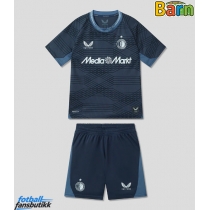 Feyenoord Bortedraktsett Barn 2025-26 Kortermet (+ Korte bukser)